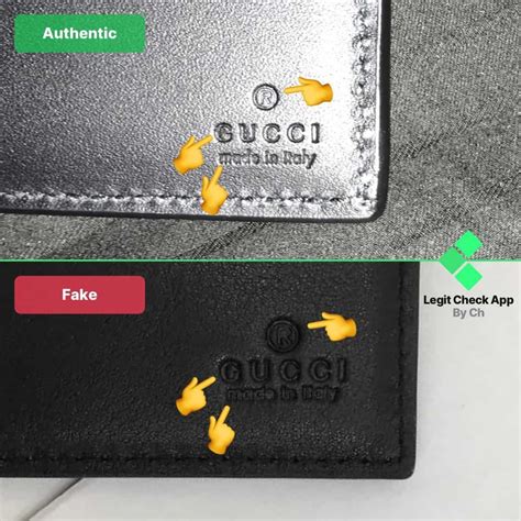 gucci wallet authentic vs fake|Gucci knockoff wallet.